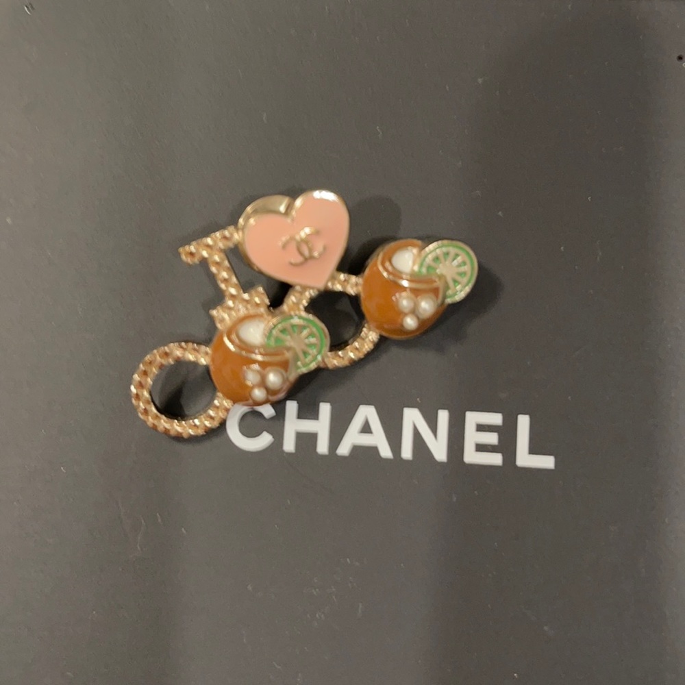 Chanel pin. From Coco Cuba collection